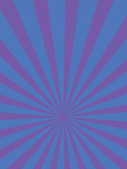 Dark blue sun rays retro with paper texture background. Abstract burst sun rays pattern design.