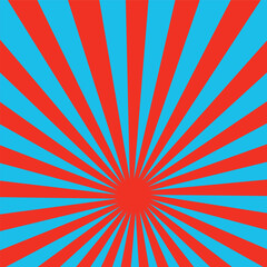 Sunlight narrow vertical abstract background. Powder dark red color burst background. Sun beam ray sunburst pattern background. Retro bright backdrop.