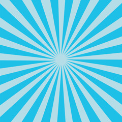 Dark blue sun rays retro with paper texture background. Abstract burst sun rays pattern design.