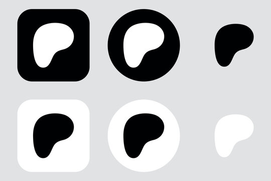 Patreon Logo Bundle Icon Set, App Vector, Editable SVG, PNG, Transparent Background, Premium Social Media Design for Digital Download