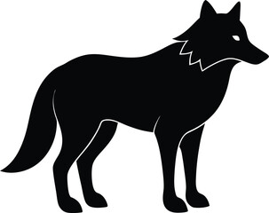 wolf vector illustration