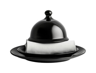 Elegant dining presentation restaurant food isolated on transparent background