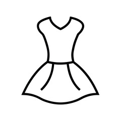 Outline of Little Black Dress LBD
