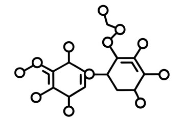  Basic Organic Molecules (Methane, Ethane, Propane) - Chemistry Vector
