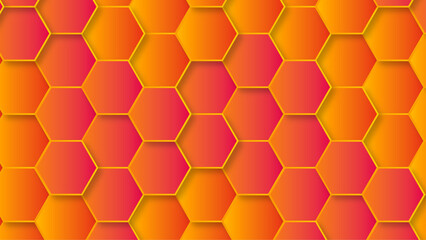 Abstract  3d hexagon light creative digital concept vector surface tile and mosaic background . multicolor hexagon geometric honeycomb texture background. creative decorative element fabric .