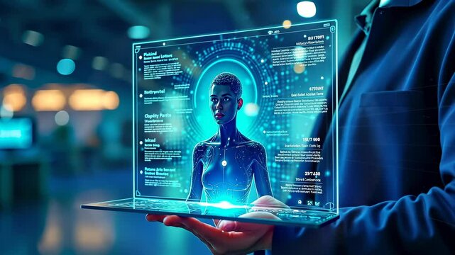 Interactive display, educational technology, touch interface. Virtual learning. Interactive screens improve user engagement. Gesture control enhances learning experience. Virtual classes connect