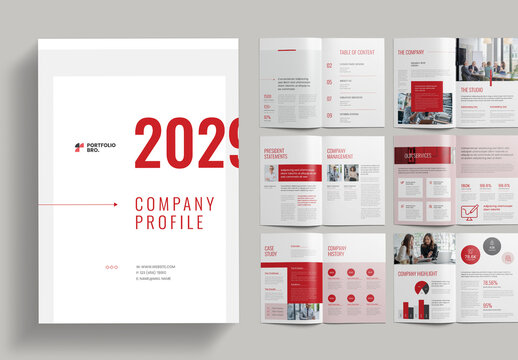 Company Profile Layout