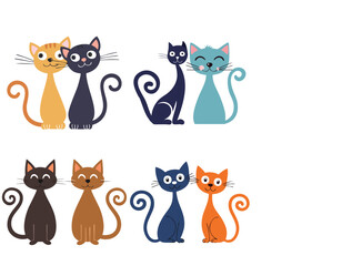 set of cats