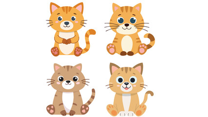 Cute Cat Vector Bundle for Designers