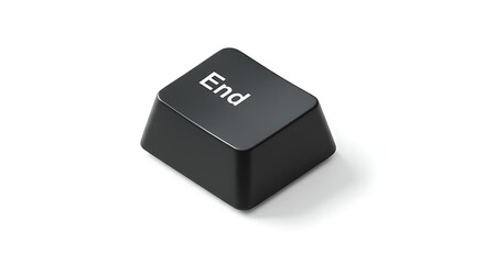 A Single Black 'End' Key:  Digital Conclusion