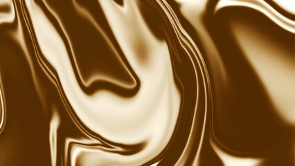 Golden Liquid Texture
