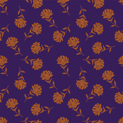 Beautiful Peonies. Seamless floral pattern. Flower Vintage background. Vector illustration. Gold foil and deep green. Template for textiles, wallpaper, paper.
