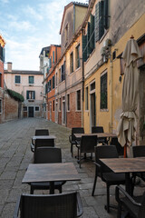 The Old Town of city of Venice, Italy