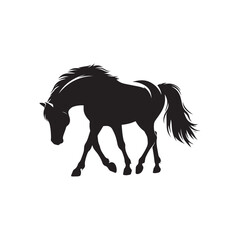 Obraz premium horse vector illustration