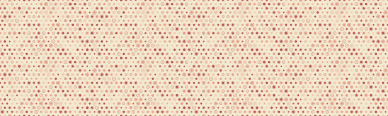 Subtle, repeating pattern of textured dots in muted pinks and creams.  Perfect for backgrounds, textiles, or website design.  Creates a sense of calm and understated elegance.