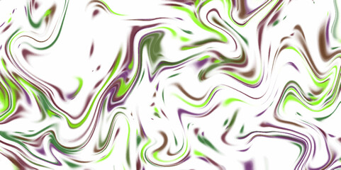 Multicolored Dynamic Swirls on white Background for Futuristic Digital Art, Psychedelic Wallpapers, and Creative Design. 3d rendering dark space wave liquid neon dark multicolor splash background. 