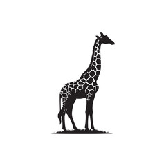 Naklejka premium giraffe vector illustration