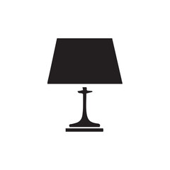 Obraz premium modern desk lamp isolated on white