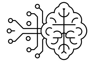 A hand drawing shows a human skull with an abstract snake in a skull form, a symbolic illustration