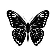 Butterfly Silhouette vector illustration
