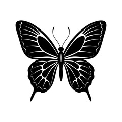 Butterfly Silhouette vector illustration
