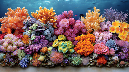 Vibrant red and yellow chrysanthemum blossoms from the garden and market create a colorful bouquet of summer beauty