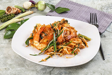 Pad Thai - noodle with prawn