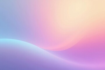 Fototapeta premium Soft gradient transition, pastel hues blend smoothly, peaceful, seamless