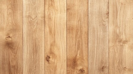 Naklejka premium Natural wooden surface, light oak texture with fine grain, ideal for showcasing products or adding warmth to designs.