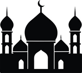 taj mahal vector illustration