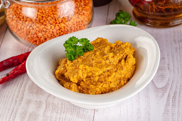 Indian cuisine - Lentil vegan dal