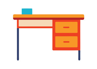 desk-vector-art-illustriton-white-baground.eps