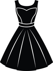 black dress on a mannequin