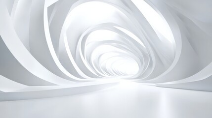 Abstract Architectural Tunnel Design