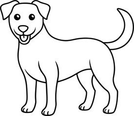 dog vector illustration
