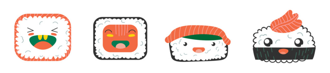 Set Sushi Cute