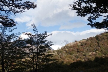 beautiful amazing patagonia nature in south america