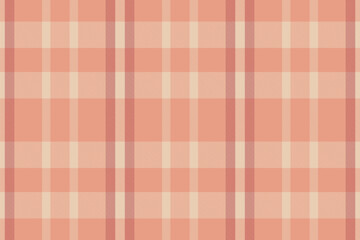 Net seamless background pattern, industrial vector fabric check. Brand textile tartan plaid texture in orange and light colors.