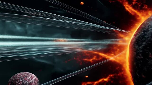 Cosmic Energy Sphere in Space