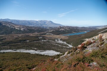 beautiful amazing patagonia nature in south america