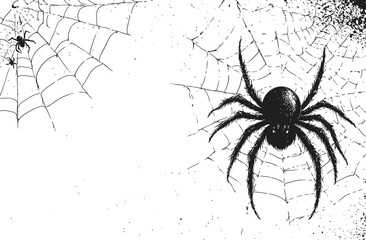 Halloween Decoration, Spider, Home, Illustration, Spooky, Close-Up, Web Design