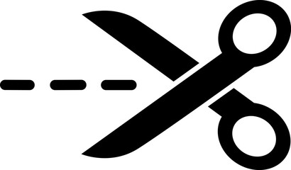 Scissors icon. Cutting icon