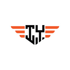 Obraz premium Elegant Art Deco Geometric Border Logo with Letter Monogram