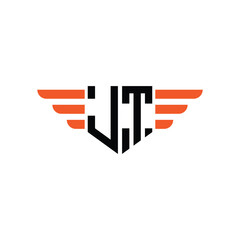 Elegant Art Deco Geometric Border Logo with Letter Monogram