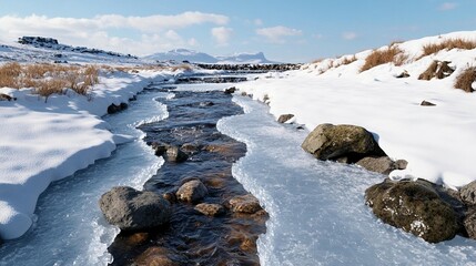 Powerful ocean waves crashing on rocky coast aerial view