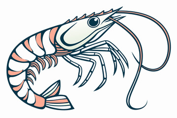 vector illustration of a fish