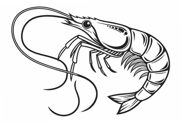 vector illustration of a cartoon fish