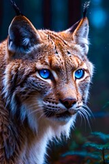 Obraz premium portrait of a lynx