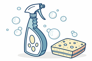 car cleaning spray icon