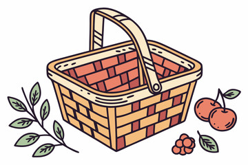 basket with handles icon